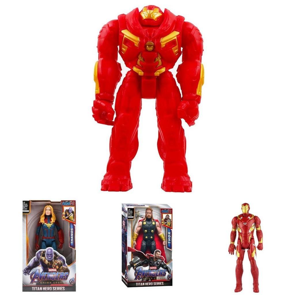 Captain Thor Spiderthanos Hulk Venom Ronin Groot Action Toys Figure