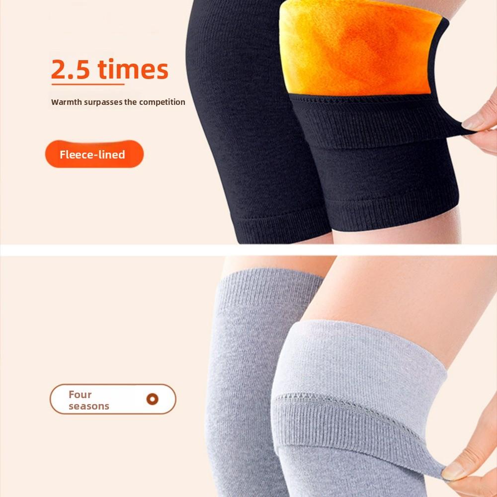 Winter Gold-Fleece-Lined Knee Warmers-Warm&Cold-Resistant | For Adults Seniors & Arthritic Knees (Air-Conditioned Rooms Running)