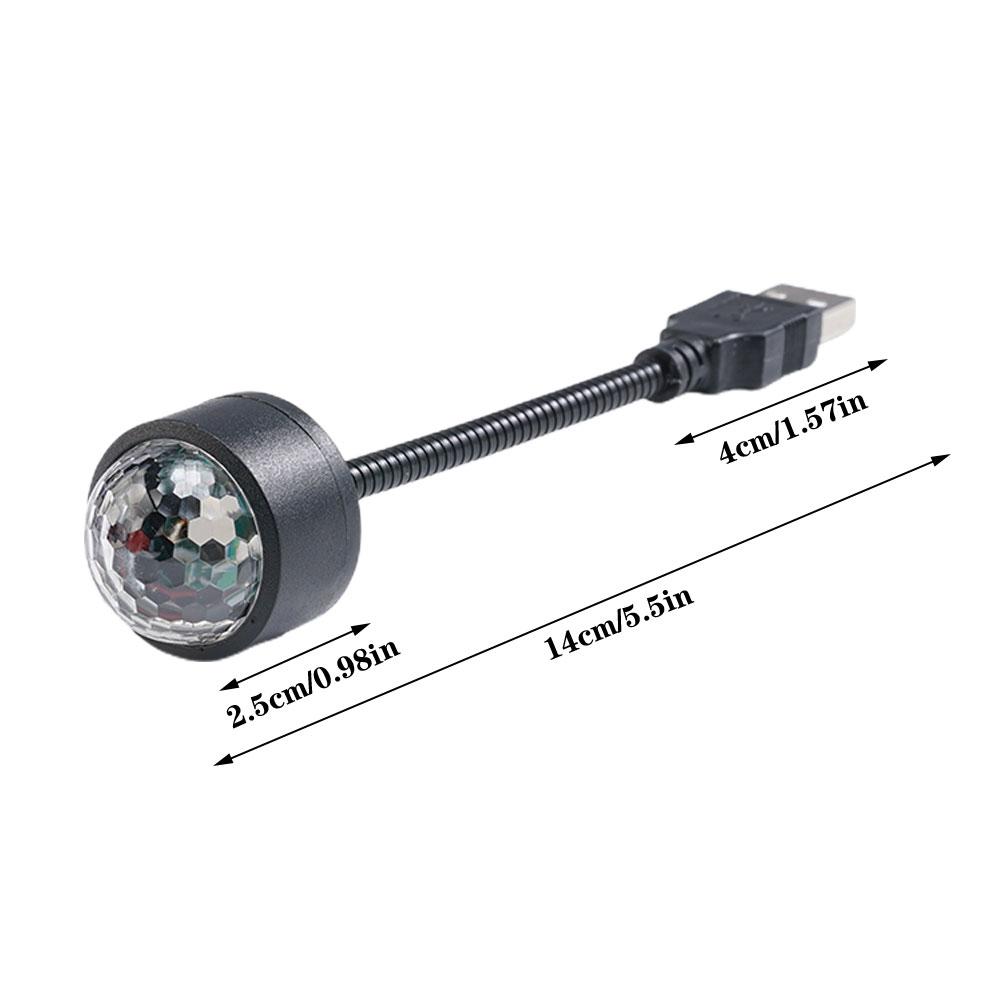 9 Modles Car Roof Star Light Interior LED Atmosphere Ambient Projector USB Decoration Night Light Multicolor Music Control