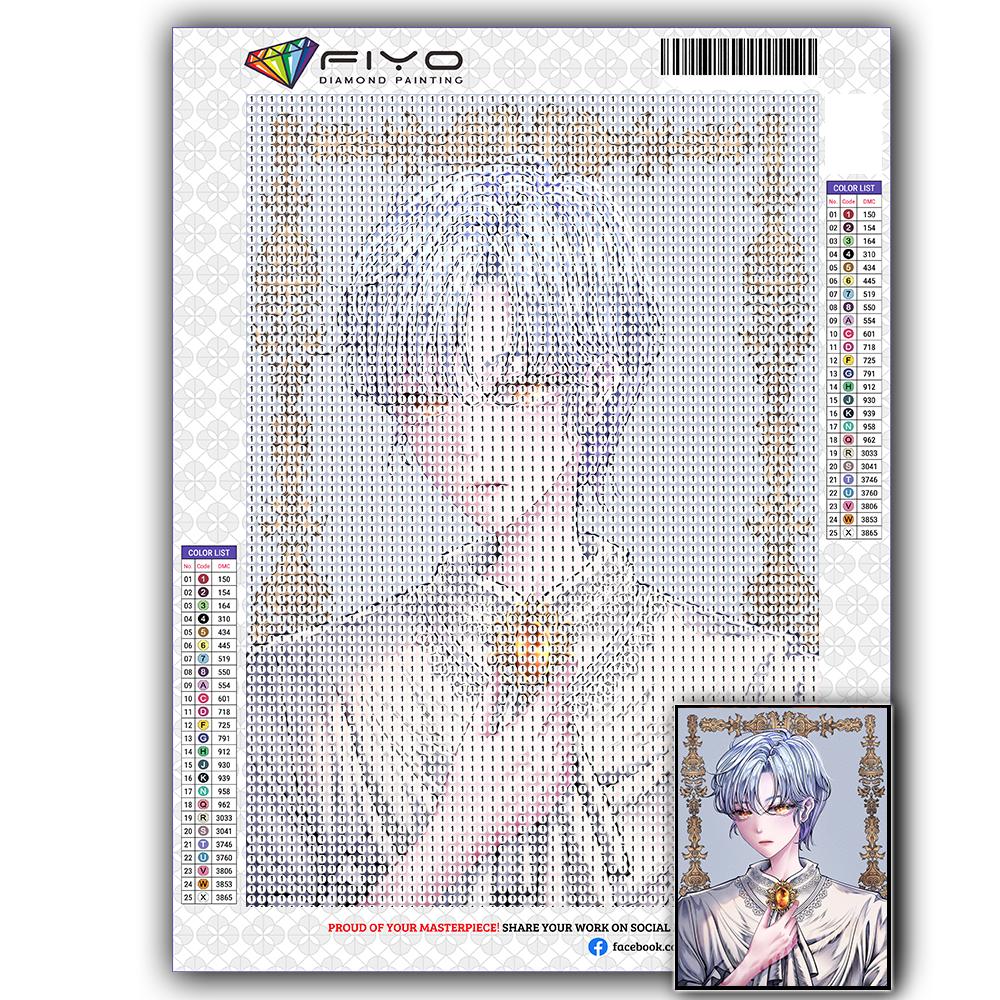 Diamond Painting Kit Maiden Girl 5D DIY Diamond Embroidery Portrait Pictures of Rhinestones Mosaic Decoration