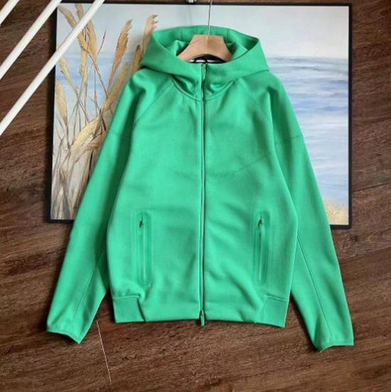 Men's Tri-Color Hooded Zip-Up Jacket - 2024 Spring/Autumn Collection, Breathable & Casual Sportswear