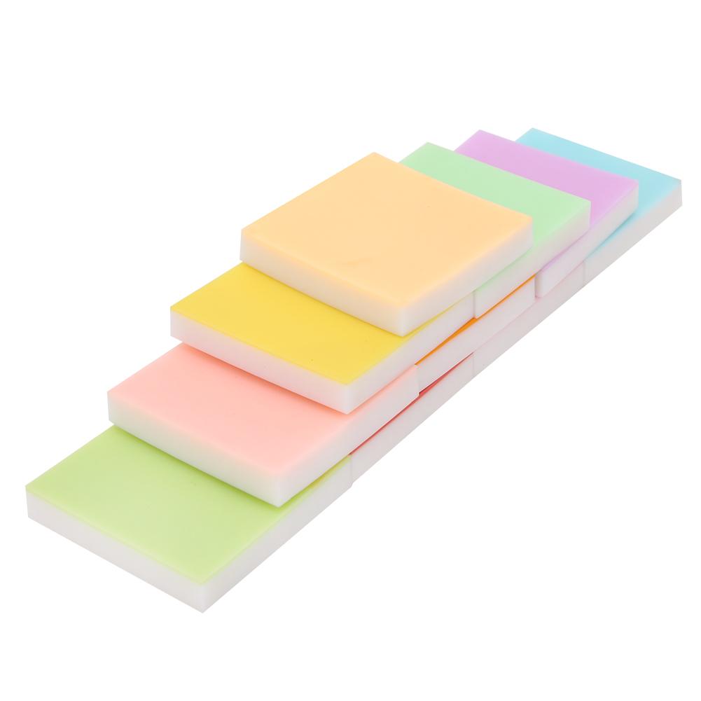 10pcs Double Layer Rubber Stamp Carving Blocks for Handcraft DIY Stamps Making