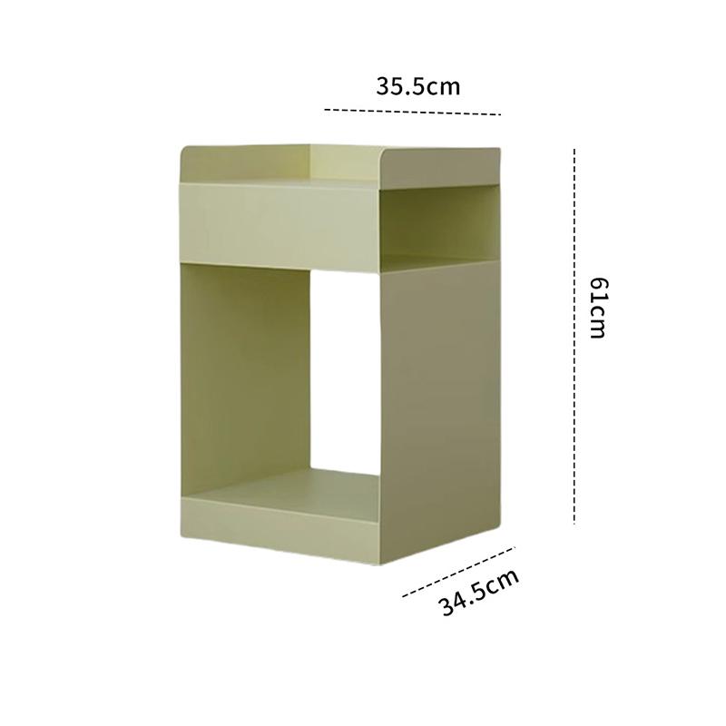 Nordic Nightstand Modern Movable Home Bedroom Furniture Bedside Table Luxury Storage Decor Nightstand Art Design Bedside Table