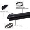 Windshield Wiper Blades For Model 3 Model Y 2017-2024, Original Equipment Replacement Wiper Strips (Set Of 2)