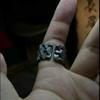 Anillo Abierto Ajustable Hombres Mujeres Vintage Armadura Arma Inspirado Geométrico Chapado Dedo