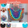 Size Pop Big It Popit Handbag Push Bubble Fun Fidget Toys Reliever Stress