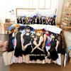 New Bleach Anime Bedding Set Cartoon 3 Piece Duvet Cover for Adult Kid Bedroom Cool Design