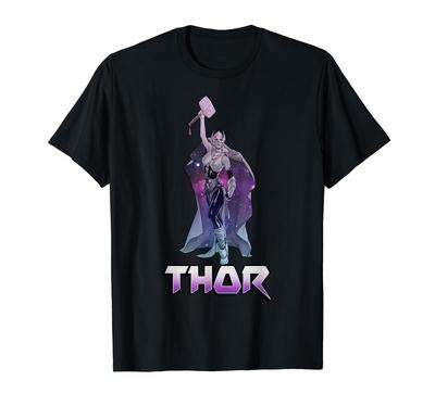 Marvel Comics Jane Foster Thor Hemelse Held T-shirt
