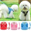 Dog No Pull Leash Set Outdoor Adjustable Puppy Reflective Vest
