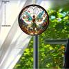 Classic Acrylic Enchanted Forest Fairy Sun Catcher - Stained Style Wall Hanging Decor Perfect for Porch, Room, Garden