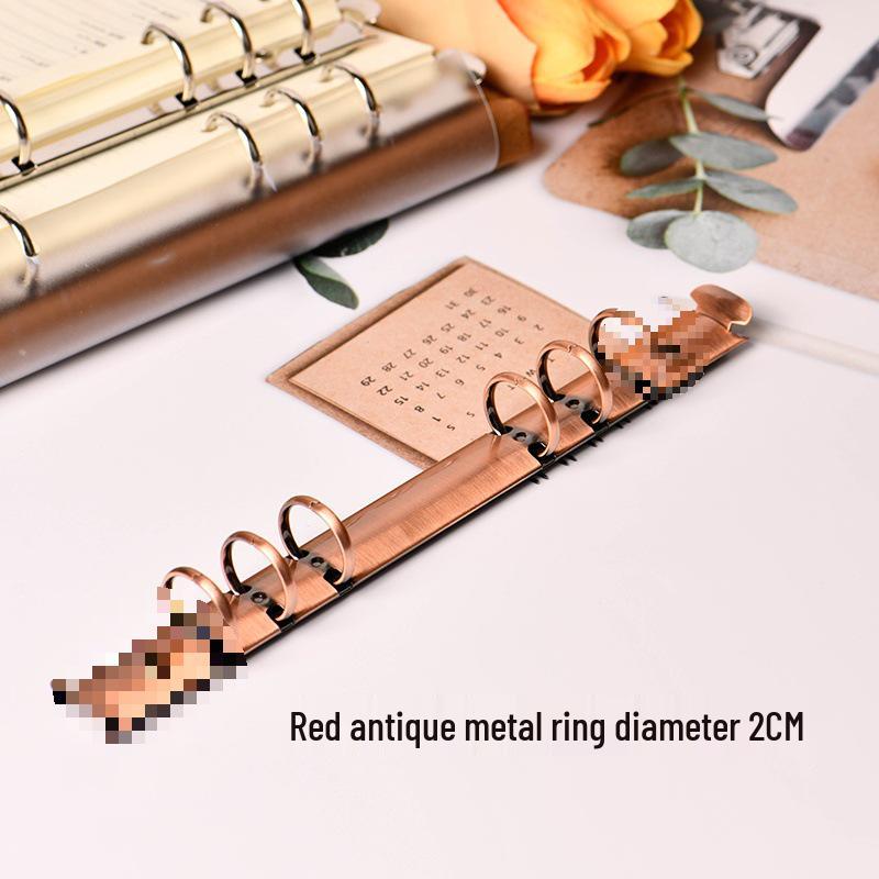 A5 Metal Binder with Removable Rings for Students and Office Use