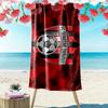 Asciugamano da Spiaggia Stampato FC Spartak Trnava, Asciugamano Grande Morbido ad Asciugatura Rapida per Spiaggia Campeggio Nuoto