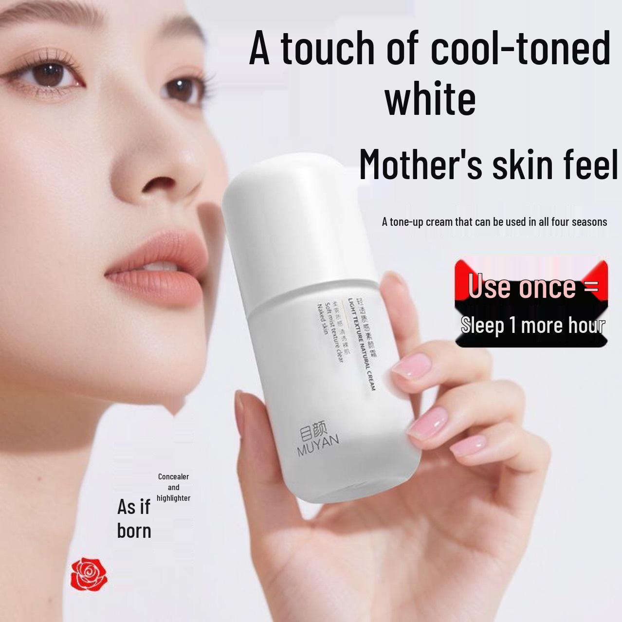 Genuine Eye & Face Bare Skin Cream - Lightweight, Moisturizing Primer for Natural Makeup Regular Size