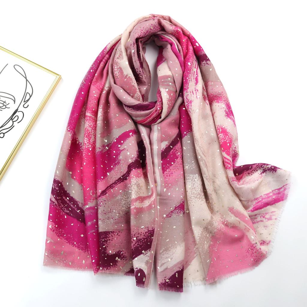 2024 Spring And Autumn Winter New Cotton And Hemp Long Thin Scarf Travel Versatile Sunscreen Warm Shawl For Women