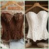 Irregular Hem Hollow Out Corset Top Fishbone Women Underwear Breathable Lace Corset  Women’s Wear