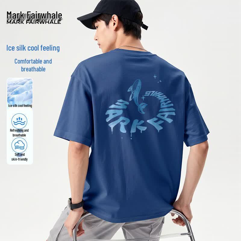 Mark Fairwhale Men s 2026 Ice Silk Short Sleeve T-shirt L