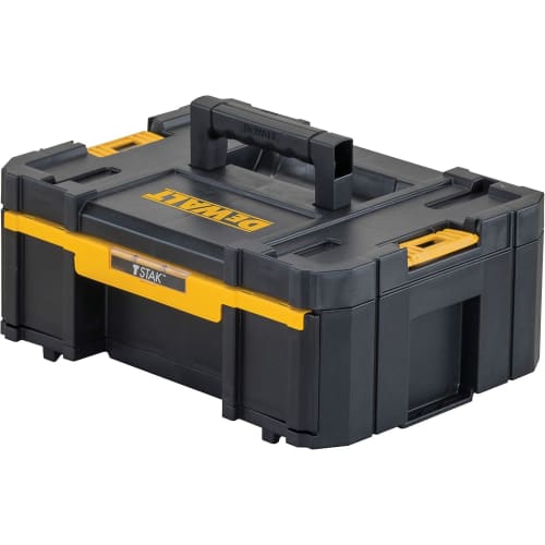 DeWALT TSTAK 1-Tier Tool Chest, Drawer-Type, Stackable Storage, with Detachable Lid, DWST17803
