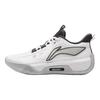 Li Ning Childrens Tian Ying Fabric Lightweight Comfortable Shock Absorption Rebound Low Top Basketball Shoes Kids Sneaker Standard-White YKBV034-3