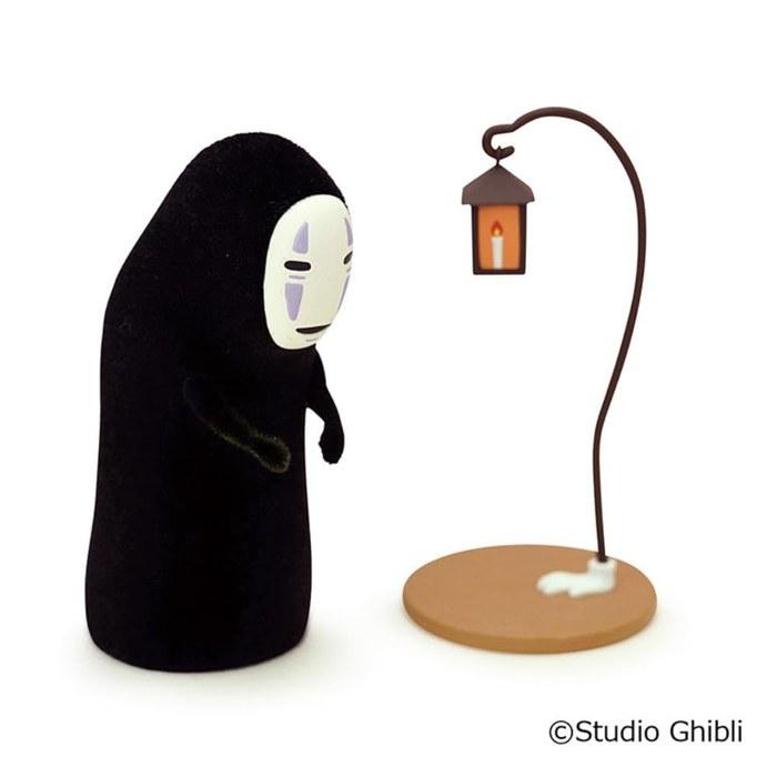 Sekiguchi Spirited Away Doll Collection Kaonashi Lantern Set (Studio Ghibli, Kaonashi)