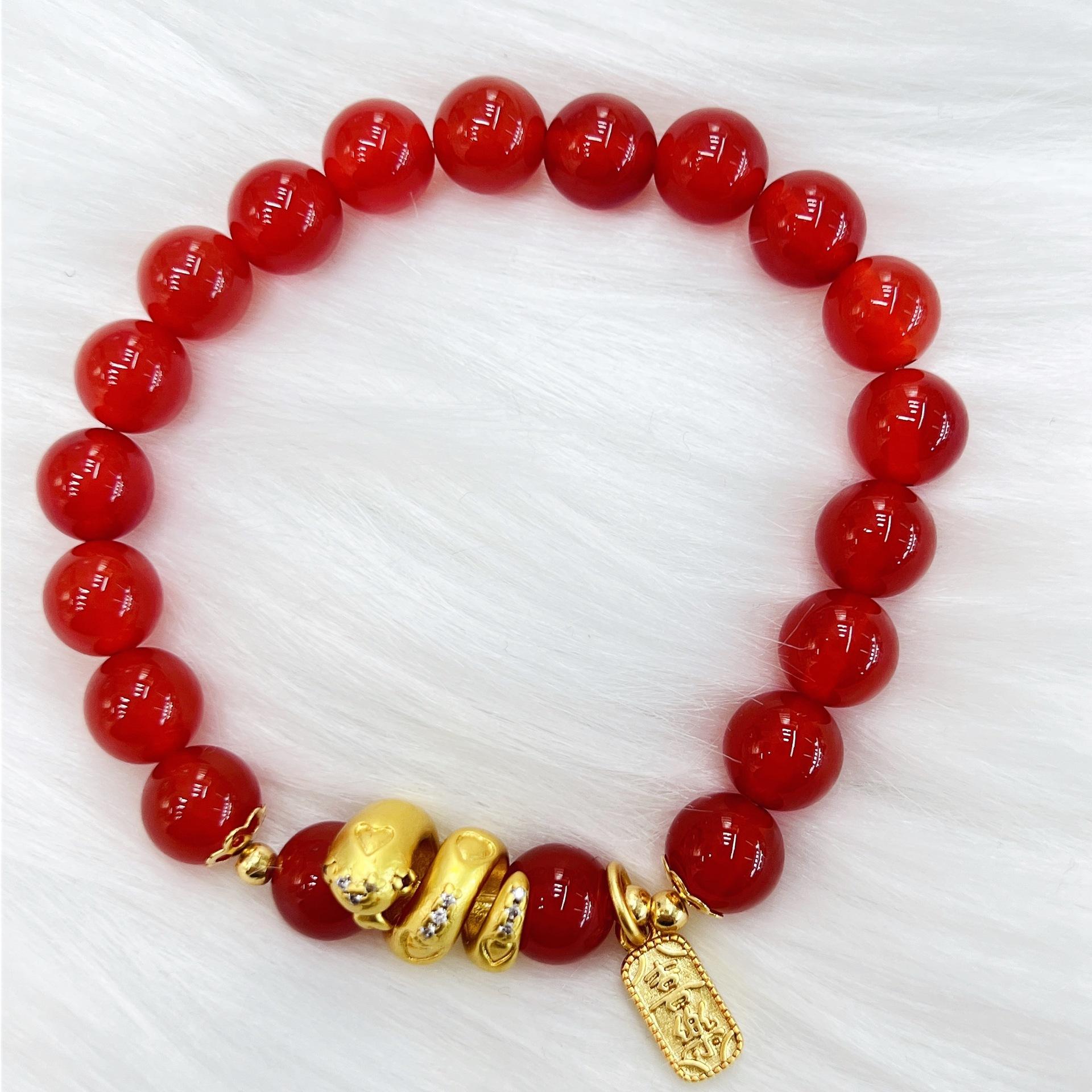 

Agate Lucky Braceletfashion women daily jewelry gift