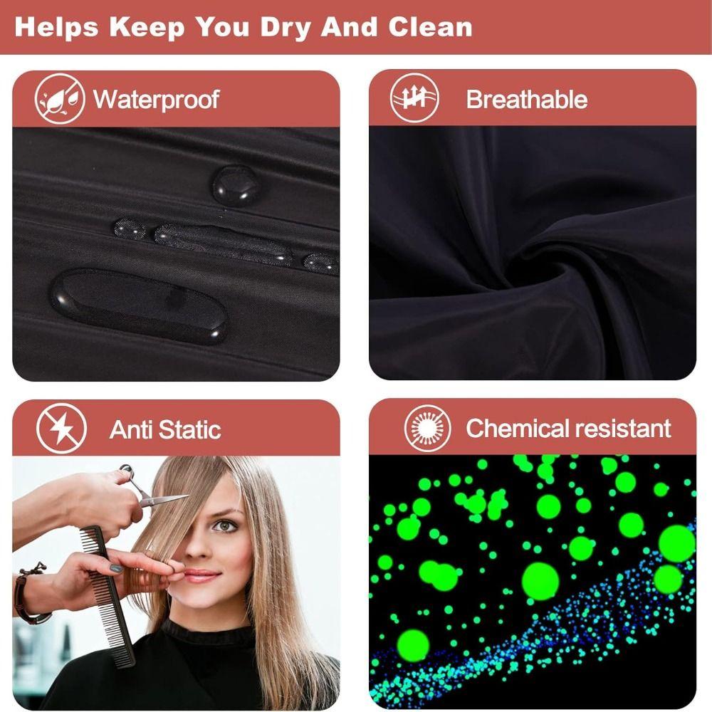 Square Barber Cape Short Hairdressing Cape New Makeup Cape  Hairdressing Salon Barber