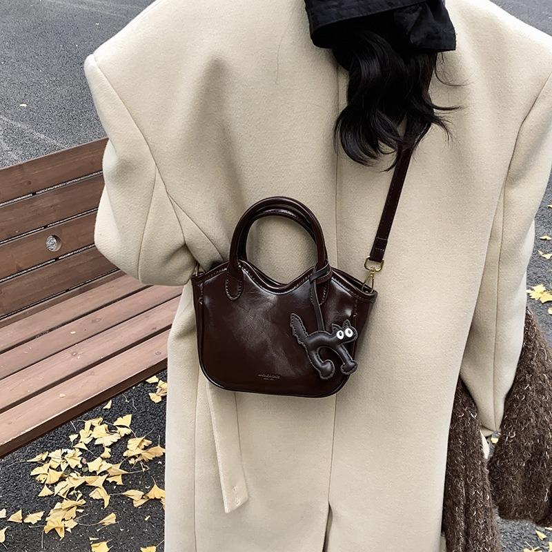 Lunch Box Handbag, Shoulder Bag, Crossbody Bag, Small Tote Bag