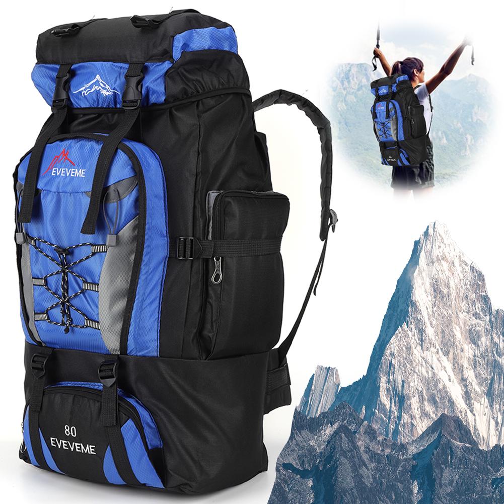 80L Plecak Podróżny Torba Kempingowa Dla Mężczyzn Duży Plecak Turystyczny Plecak Turystyczny Wodoodporny Torby Outdoorowe Sportowe Wspinaczkowe Górskie