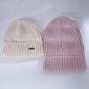 Women's Winter Warm Knitted Hat Korean Style Versatile Big Head Circumference Showing Face Small Windproof Ear Protection Wool Hat