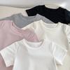 Kids Short Sleeve Cotton T Shirt for Boys and Girls Summer Basic Top