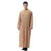 Men's Embroidered Zipper Robe - Middle Eastern Style, Spring/Summer