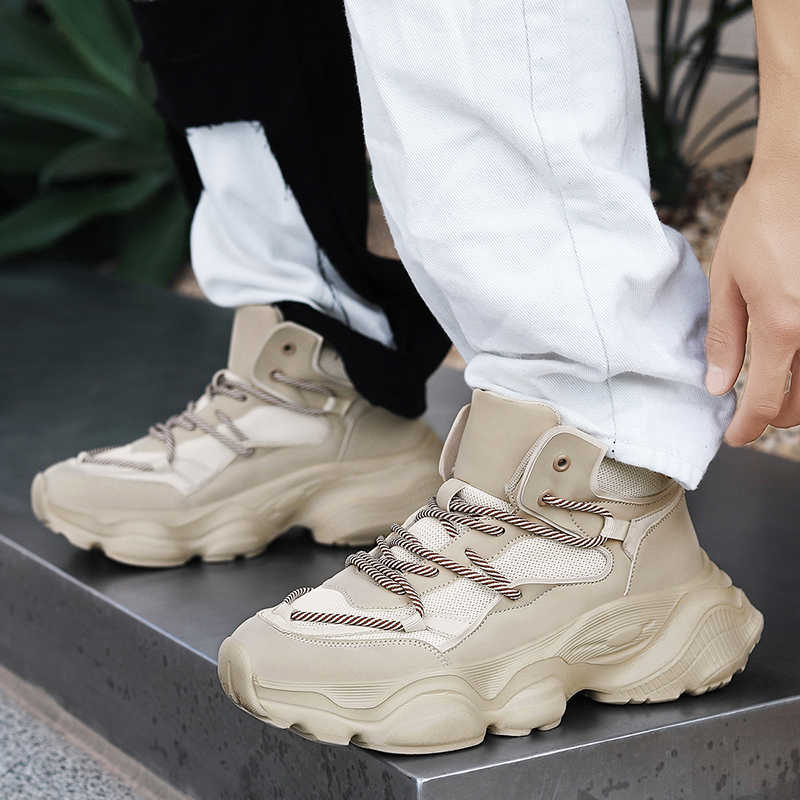 Round Tip High Platform Men Shoes Loafers Adult Sneakers Obuv Panska Sports In Offers Athletics Trends New In
