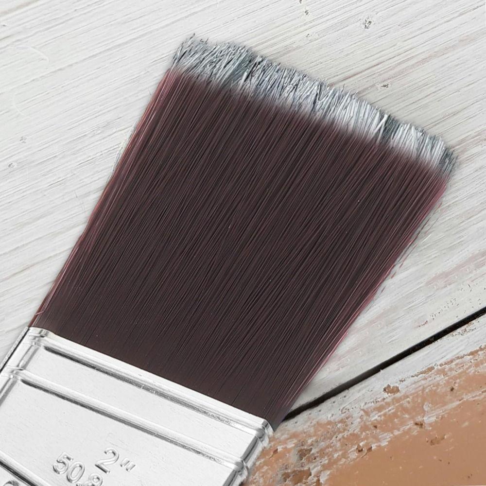 Thickened Paint Brush Soft Bristle Angled Wall Brushing Tools Practical Wood Handle Brush  Kitchen