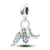 925 Sterling Silver Charms Beads Animal Pendant Dangle Fit Necklace Bracelet Gift Women Party