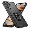 For Samsung Galaxy A36 5G Case Military Grade Ring Kickstand PC+TPU Phone Cover
