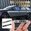 Car 3D Metal Badge Stickers Fashion Door Side Window Body Generic For Corsa Astra OPC Zafira Mokka Antara Ampera Insignia