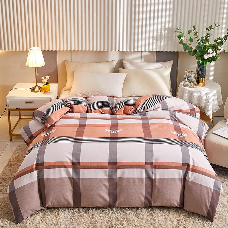 1Pc Boho Geometric Pattern 100% Cotton Duvet Cover Thicken Quilt Cover with Zipper Soft Comfortable Bedding for Kids Boys Girls
