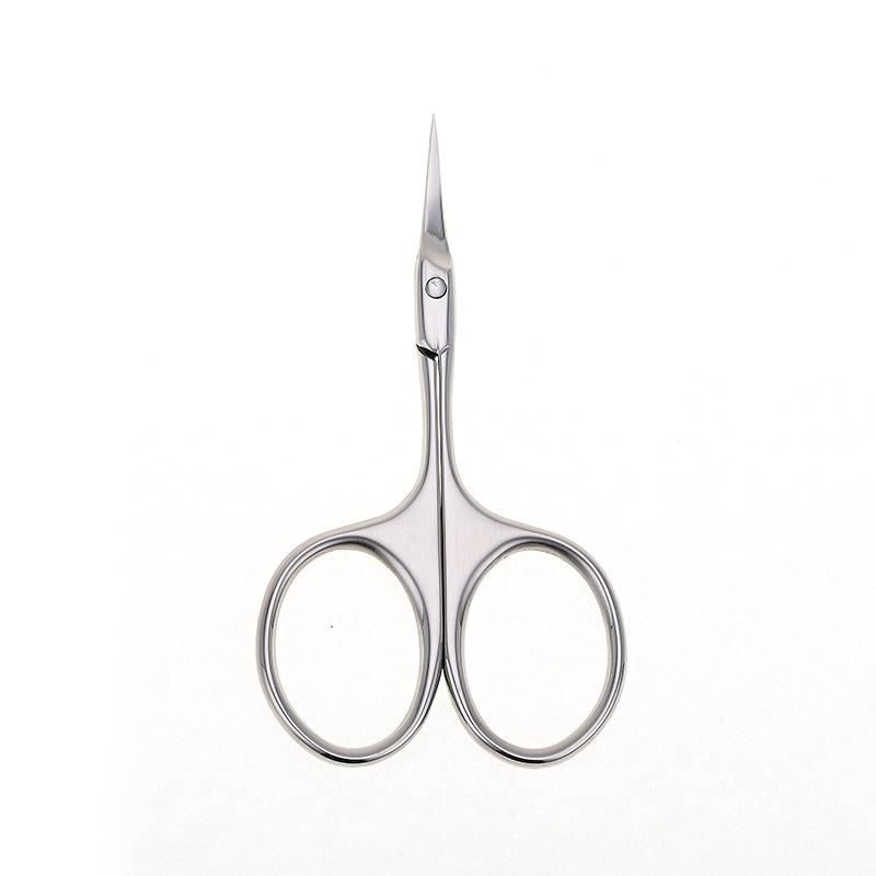 4th Gen Stainless Steel Curved Dead Skin Scissors – Professional Manicure Tool with 6-Sided Blade