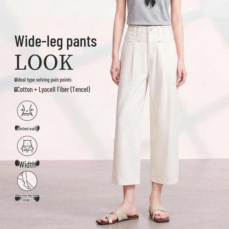 FivePlus Women s Straight-Leg Cropped Pants M
