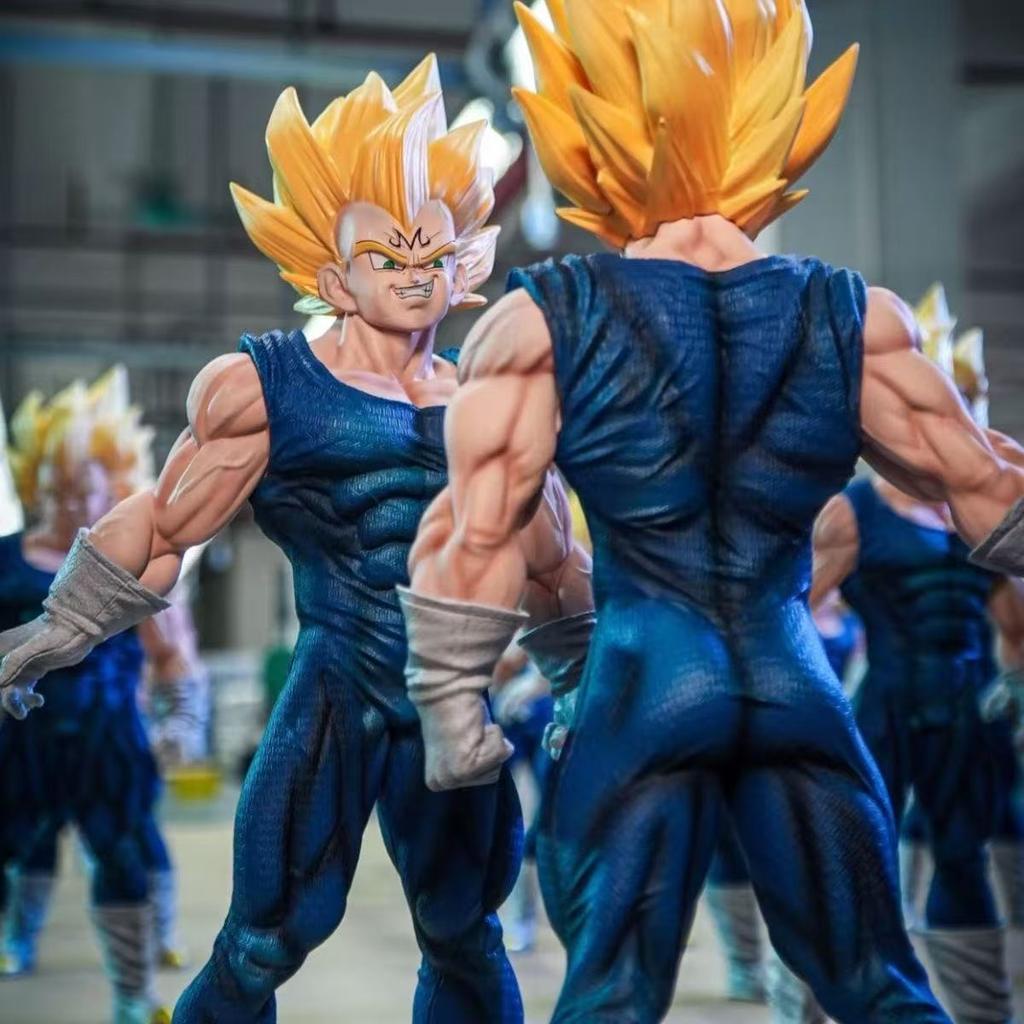 27.5cm/10.83inch Drogan Boll Z Vegeta Figure Vegete Figurine Super Saiyan Pvc Statue Desktop Ornamen Collection Toys Gifts