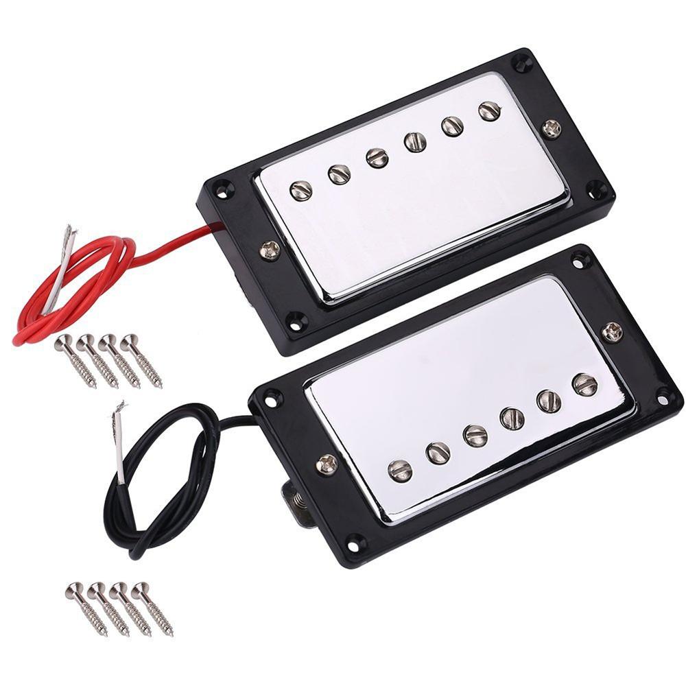 2pc Electric Guitar Pickups For LP Guitars Bridge & Neck Position Passive Pickup