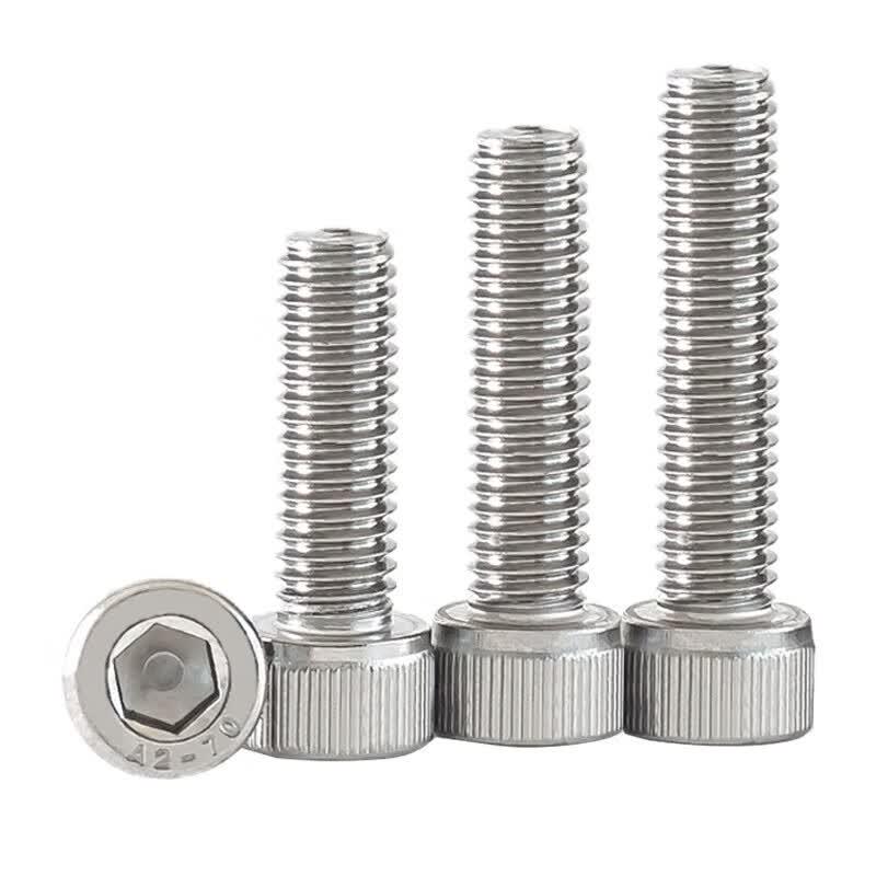 304 Stainless Steel Hex Socket Cap Head Screws