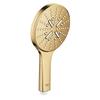 Shower Head - GROHE - Rainshower Smartactive 130 - 3 Sprays - 9.5 L/min - Brilliant Gold