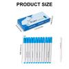 J0MC 12x/Set Fabric Marker Pen Temporary Marking Pen Water Soluble Pen Washable Fabric Marker for Quilting