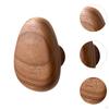 Contemporary Wooden Wall Hook for Jackets And Purses