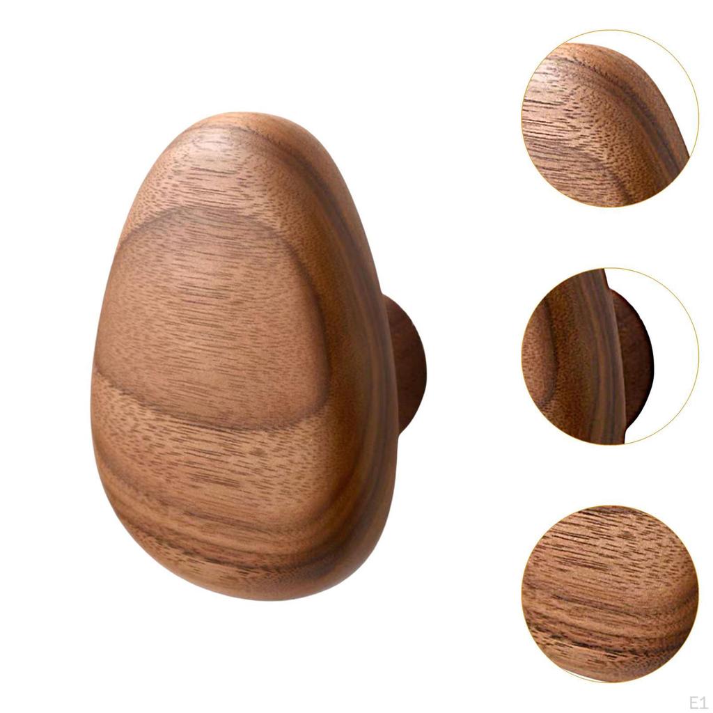 Contemporary Wooden Wall Hook for Jackets And Purses