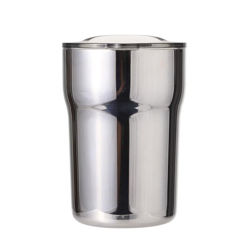 LOCK&LOCK Ceramic-Lined Stainless Steel Portable Belly Mug