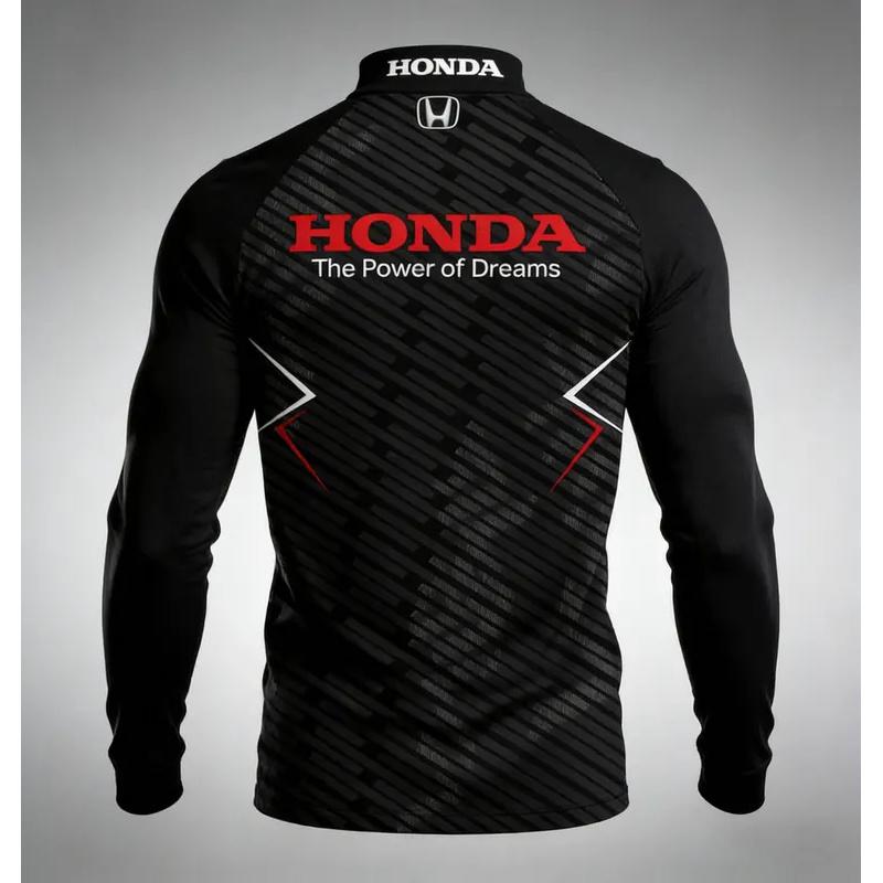 Honda 26 Unisex T-shirt Breathable Quick-dry Casual Short Sleeve Summer Cycling Off-road Top RH6