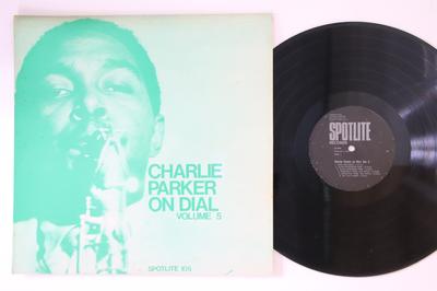 LP Record CHARLIE PARKER - Charlie Parker On Dial Volume 5 SPOTLITE105 SPOTLITE 1974 UK Jazz Used