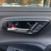 For Toyota Crown -2025 Carbon Fiber Inner Car Door Handle Bowl Cover