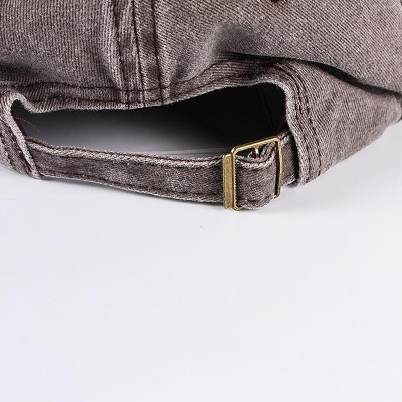 Washed Hat Old Baseball Hat Retro Duckbill Hat Solid Color Women S Outdoor